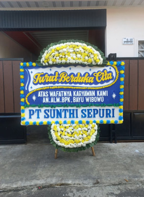 Papan Bunga Duka di Kahean