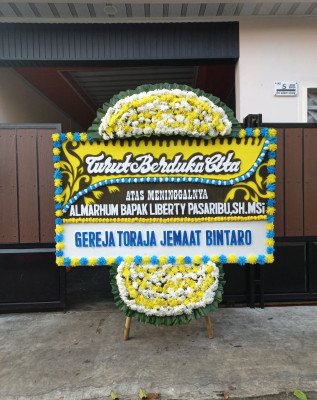 Papan Bunga Duka di Kahean