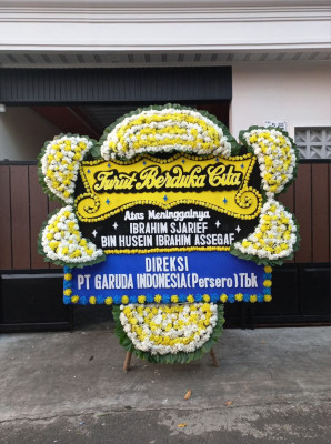 Papan Bunga Duka di Kahean