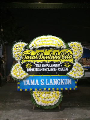 Papan Bunga Duka di Kahean